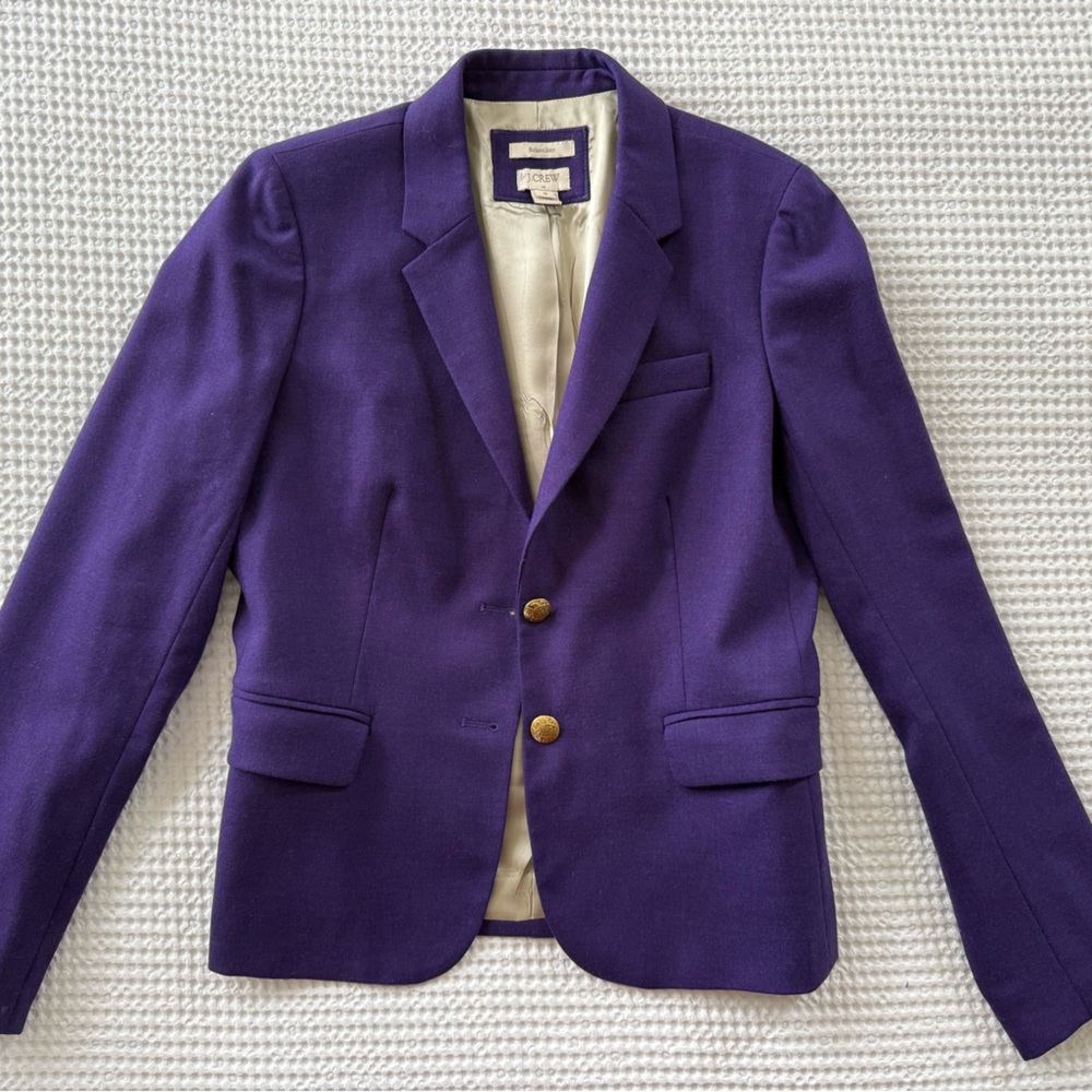 J. Crew Purple Women's Blazer